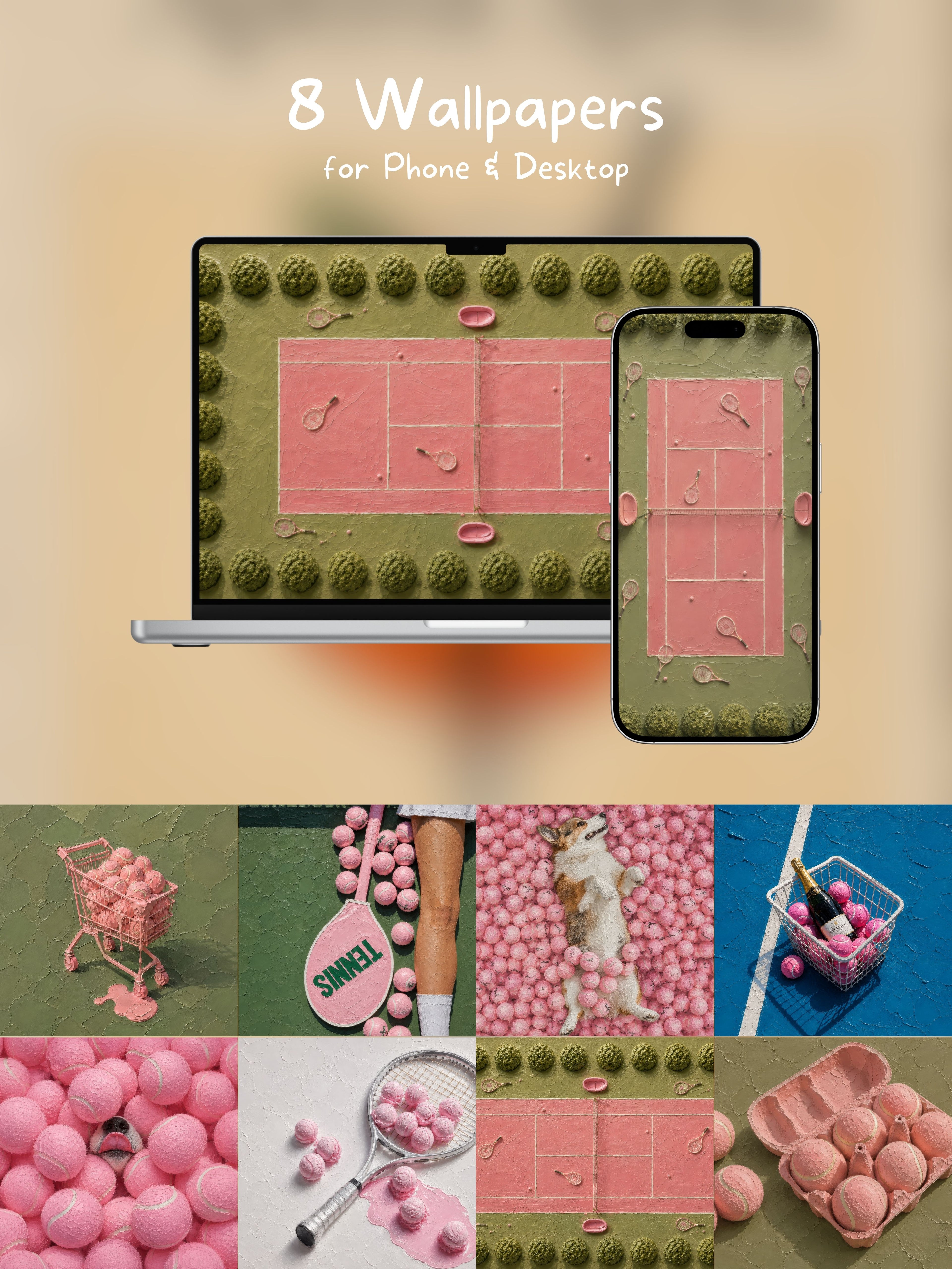 Ace — Vol. 1 (8 Designs für jeden Bildschirm)