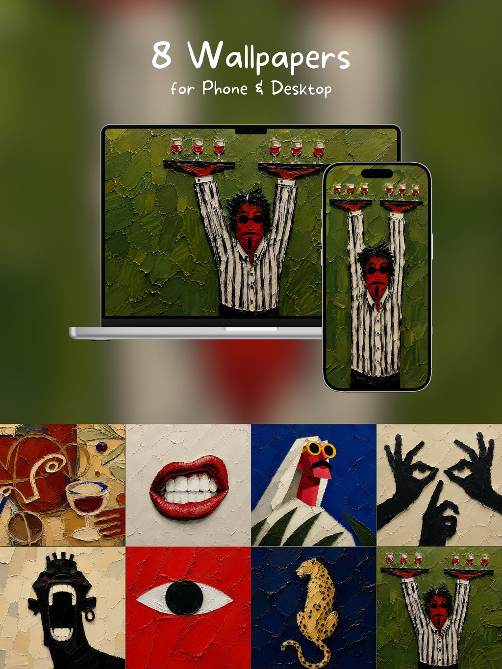 Canvas — Vol. 1 (8 Designs für jeden Bildschirm)