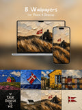 Dansk — Vol. 1 (8 Designs für jeden Bildschirm)