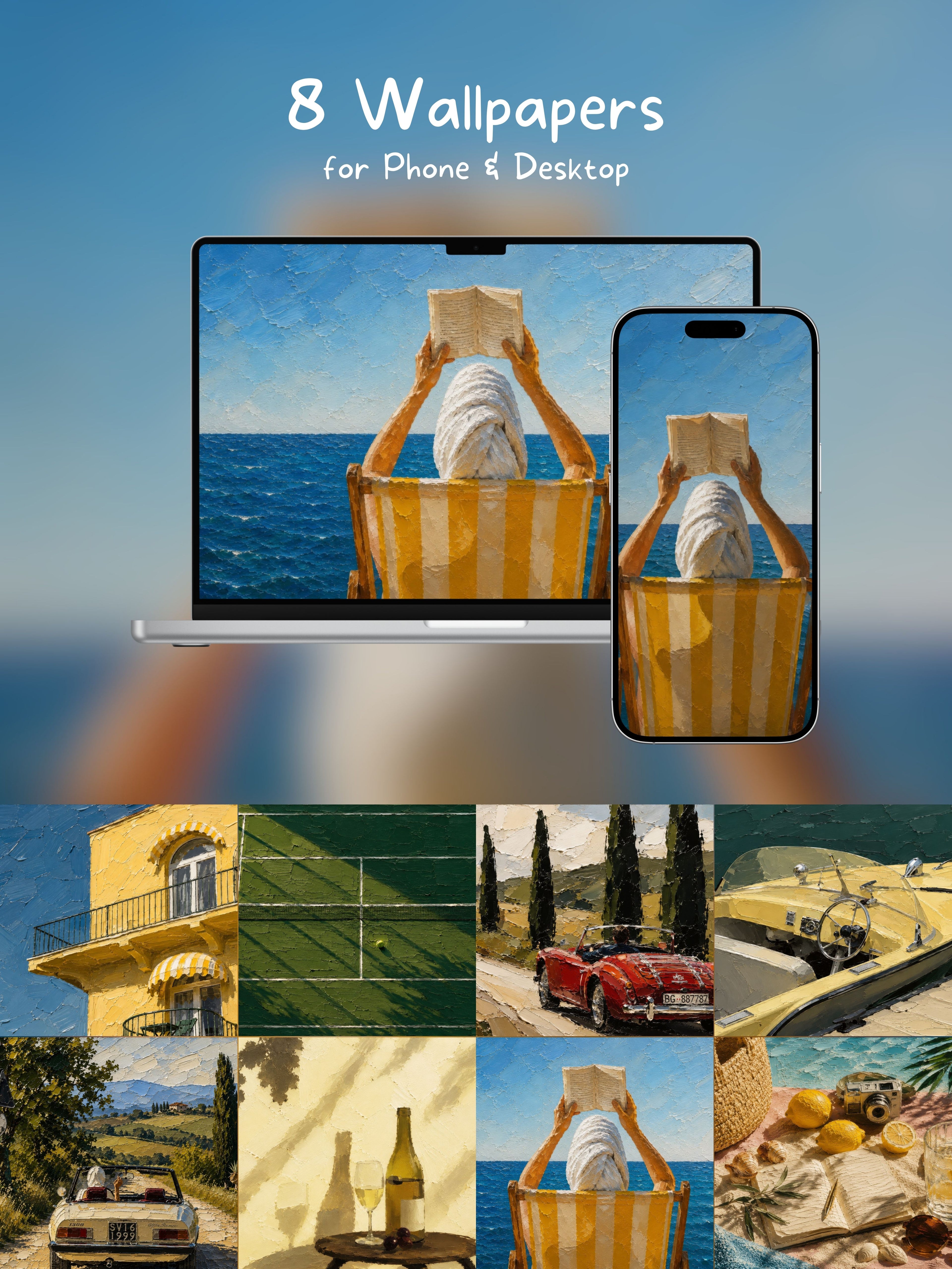Dolce Vita — Vol. 1 (8 Designs for Every Screen)