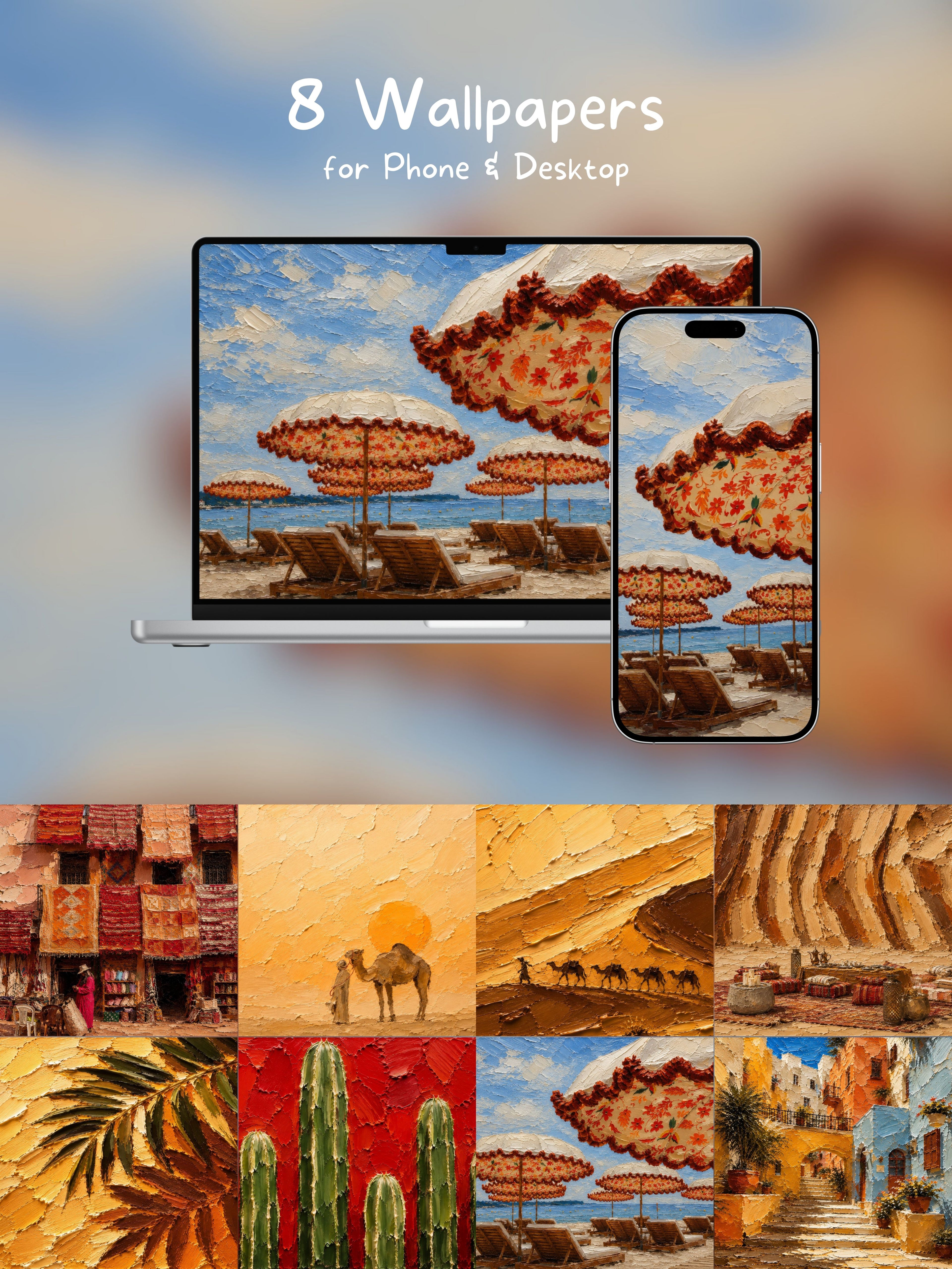 Marrakesh — Vol. 2 (8 Designs für jeden Bildschirm)