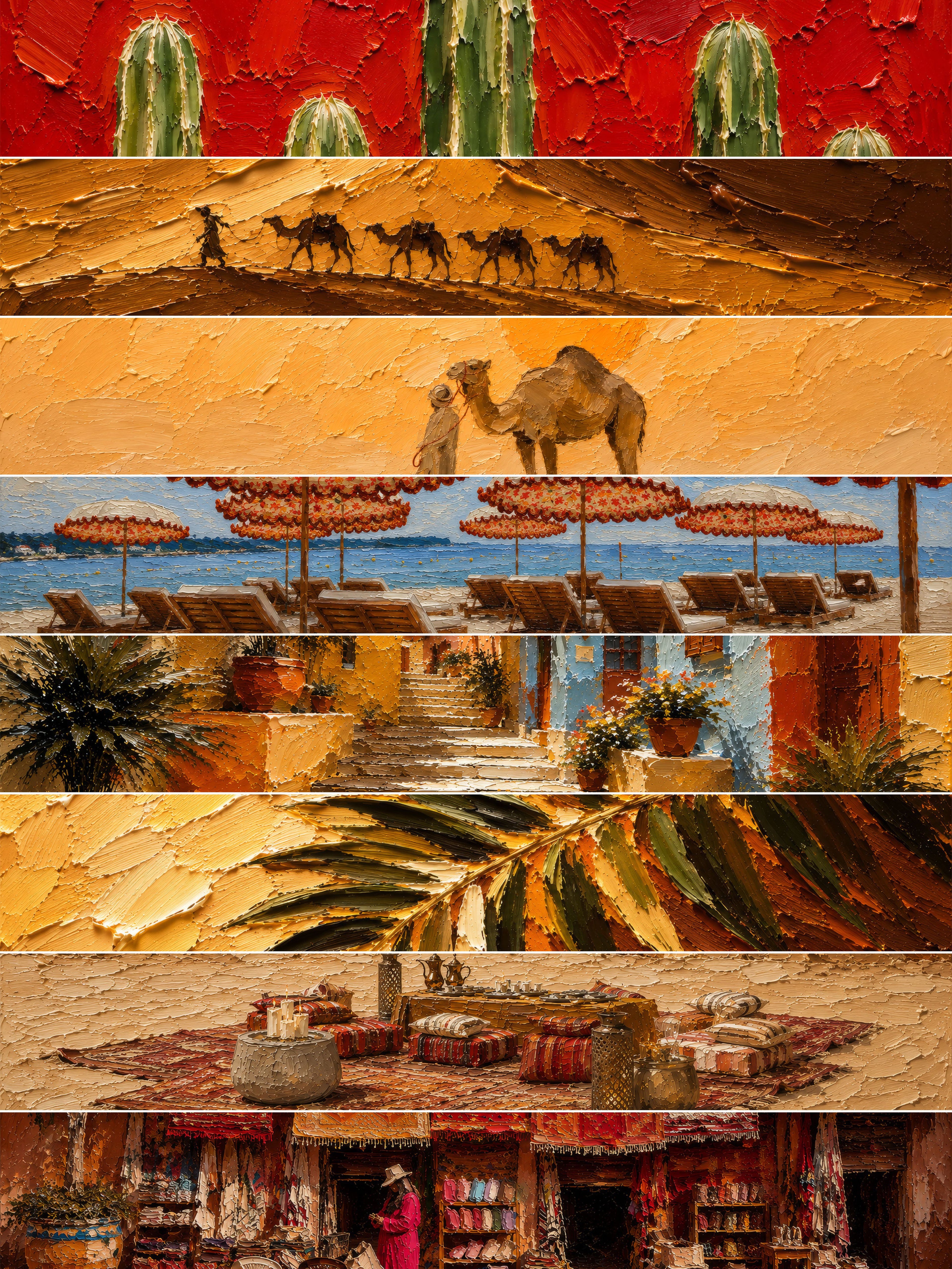 Marrakesh — Vol. 2 (8 Designs für jeden Bildschirm)