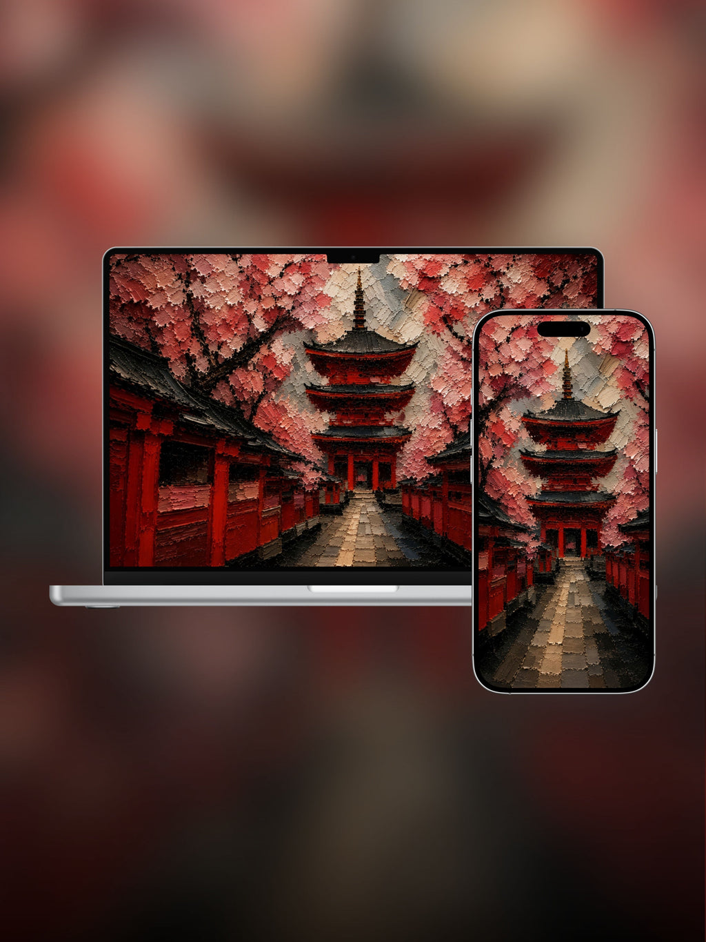 Kyoto — Vol. 1 (8 Designs für jeden Bildschirm)