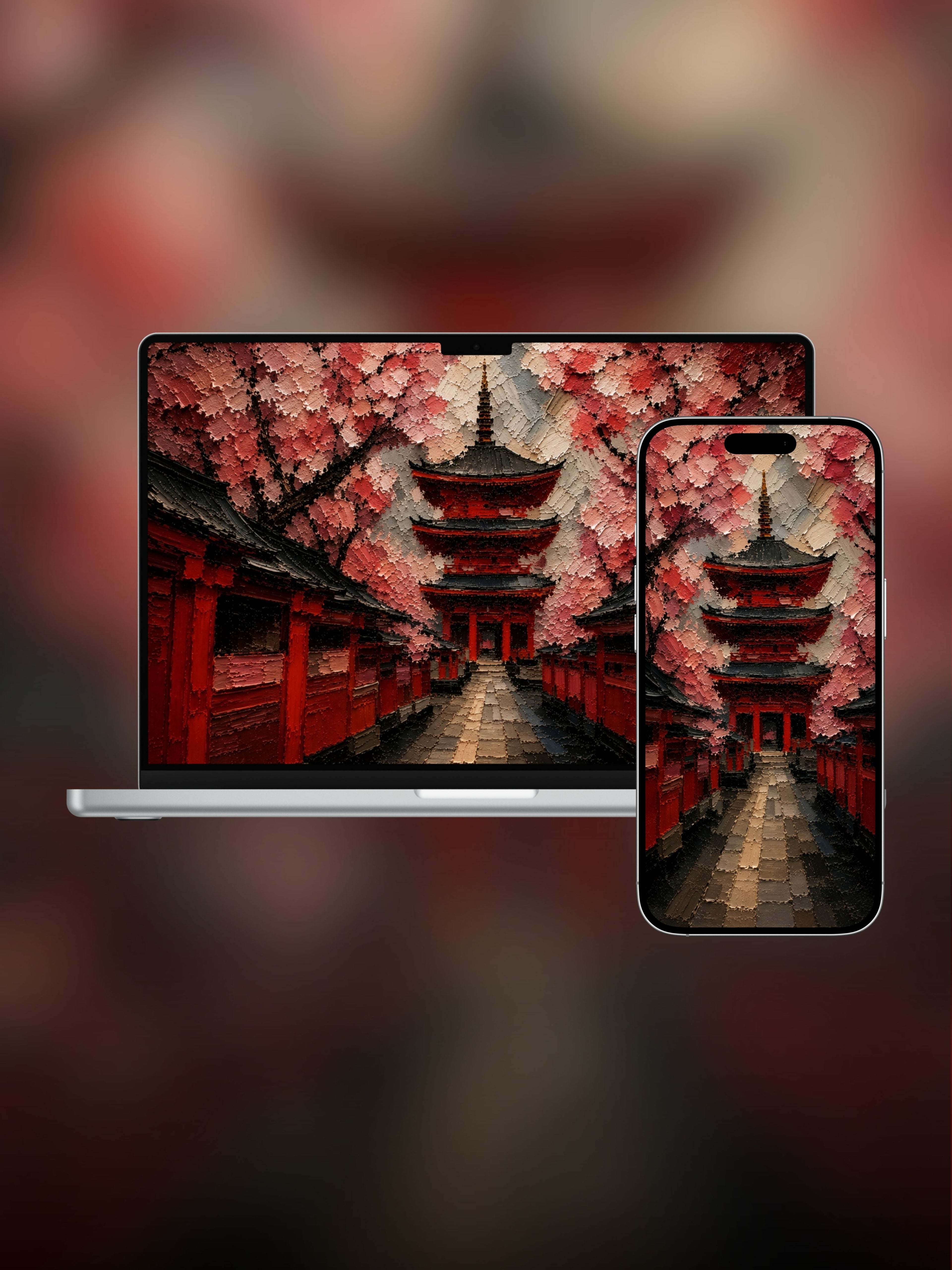 Kyoto — Vol. 1 (8 Designs für jeden Bildschirm)