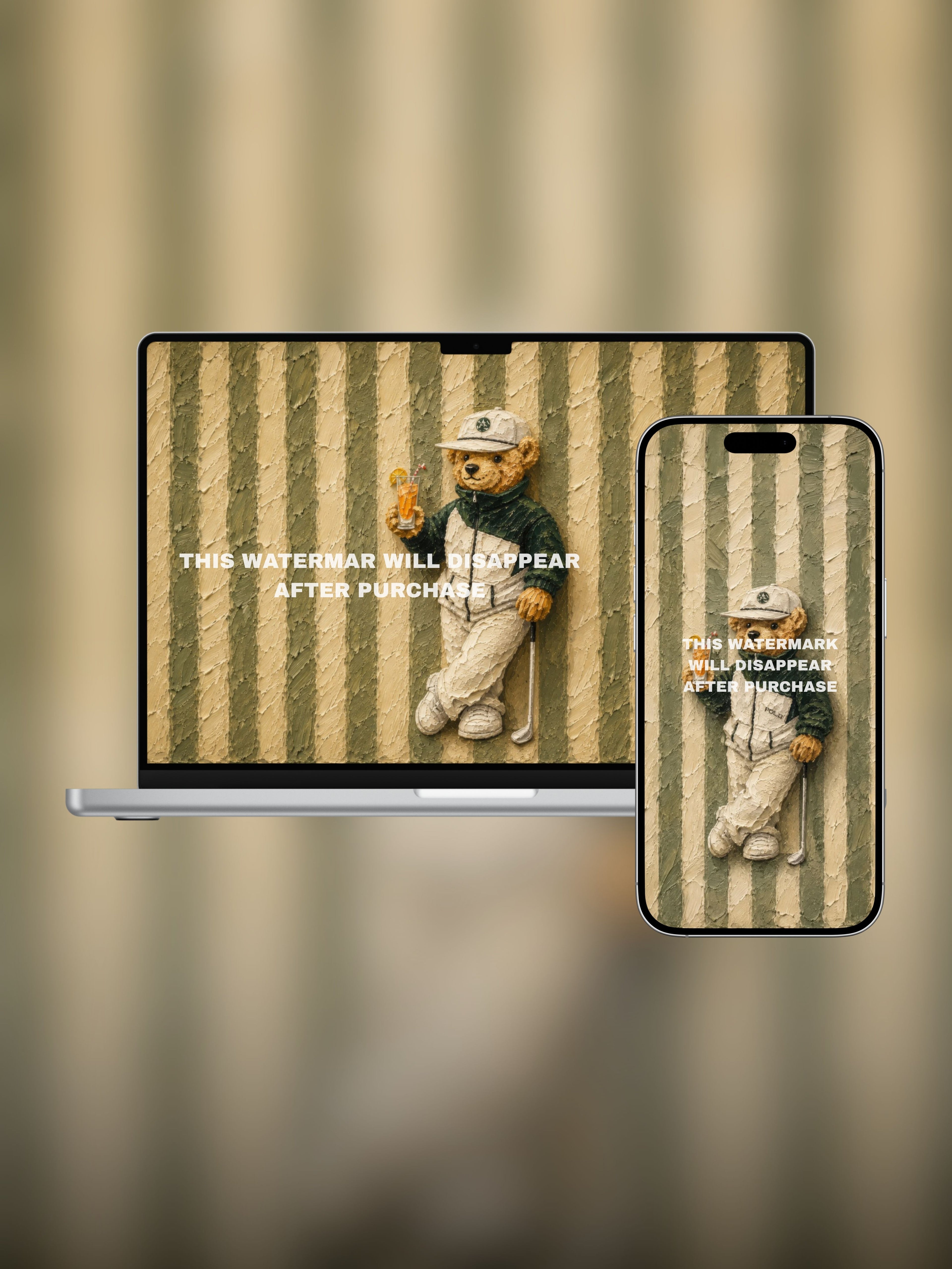 Private Club - Green-Bear (Single Design)