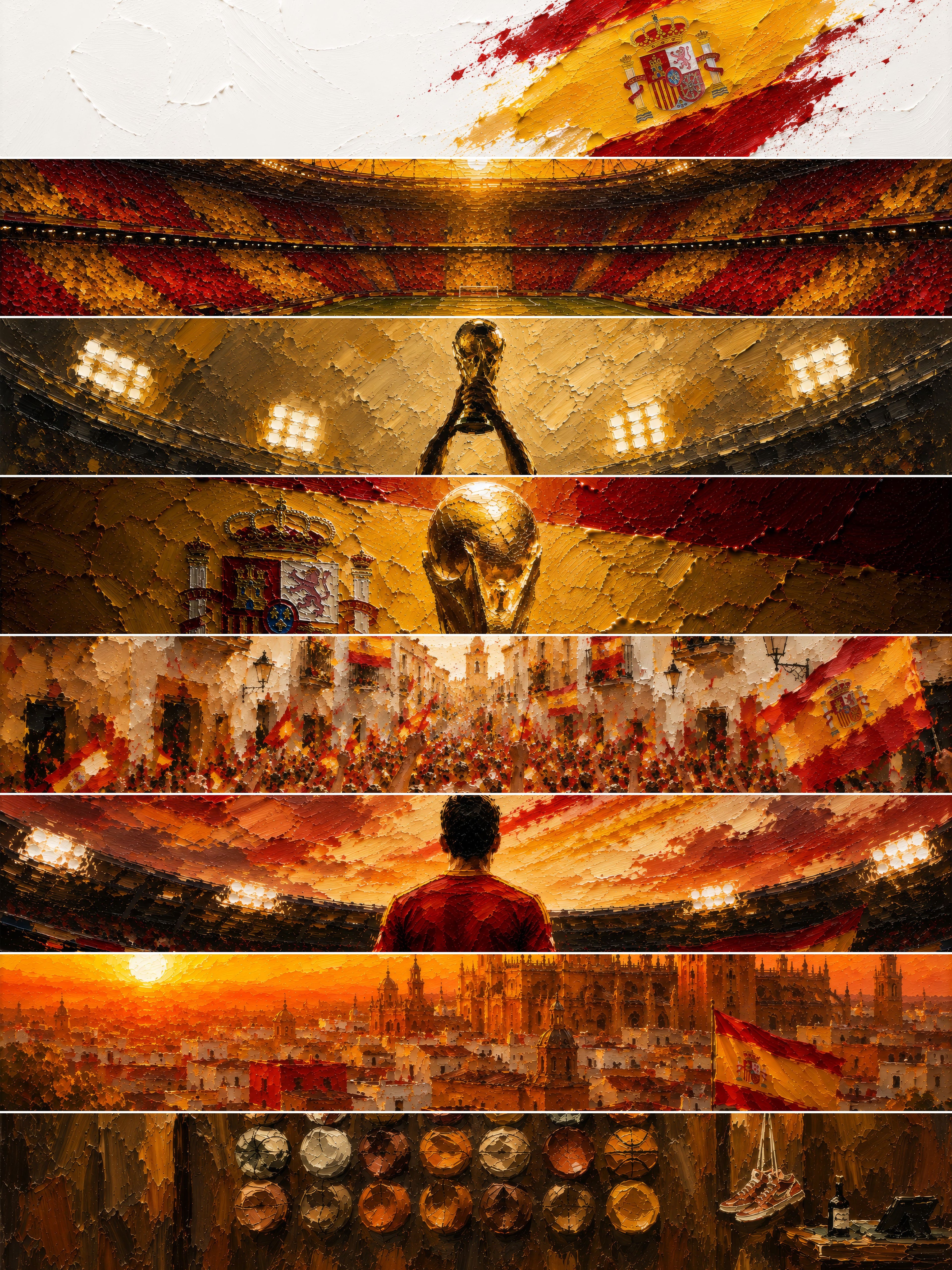 España (8 Designs für jeden Bildschirm)