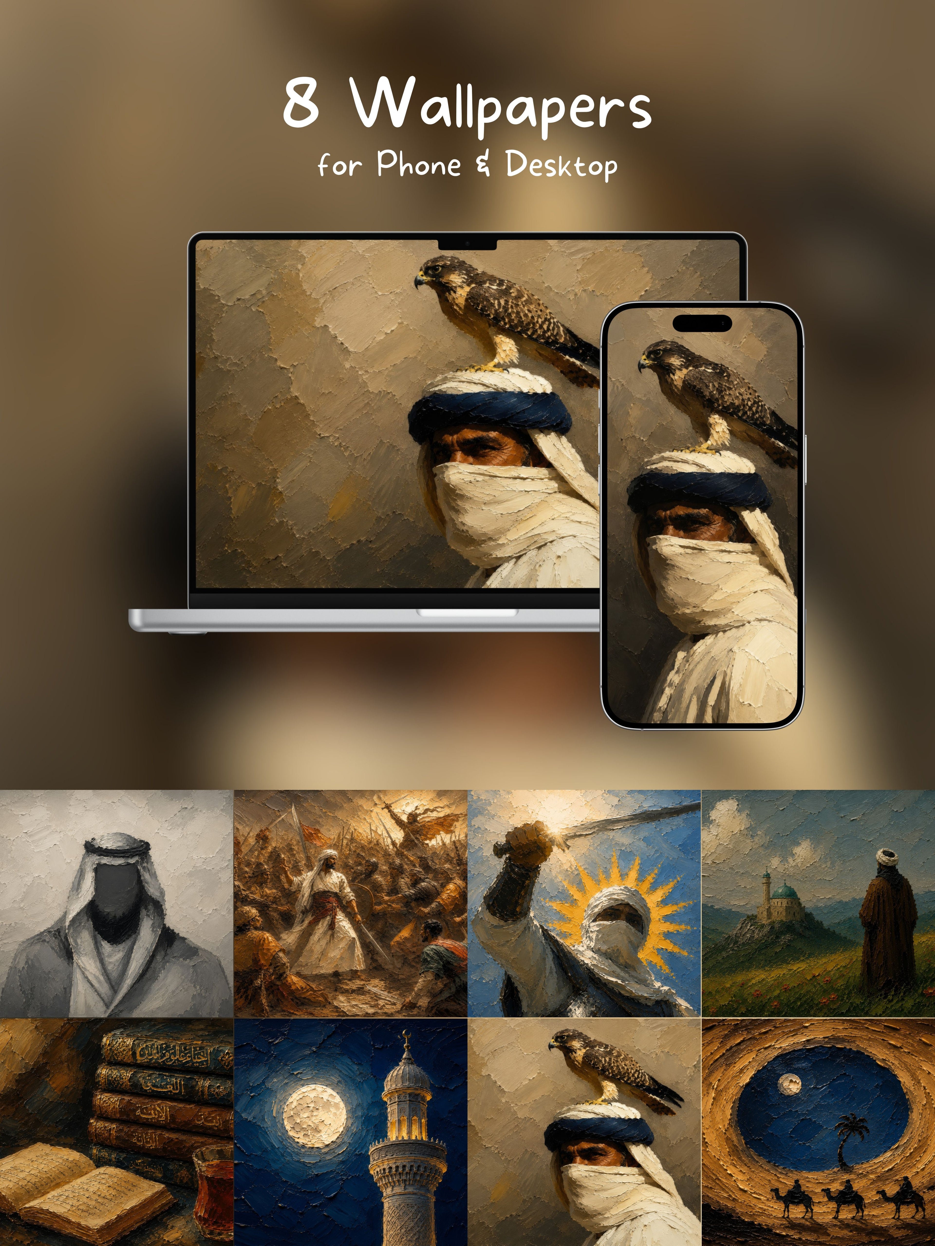 Sultan — Vol. 1 (8 Designs für jeden Bildschirm)
