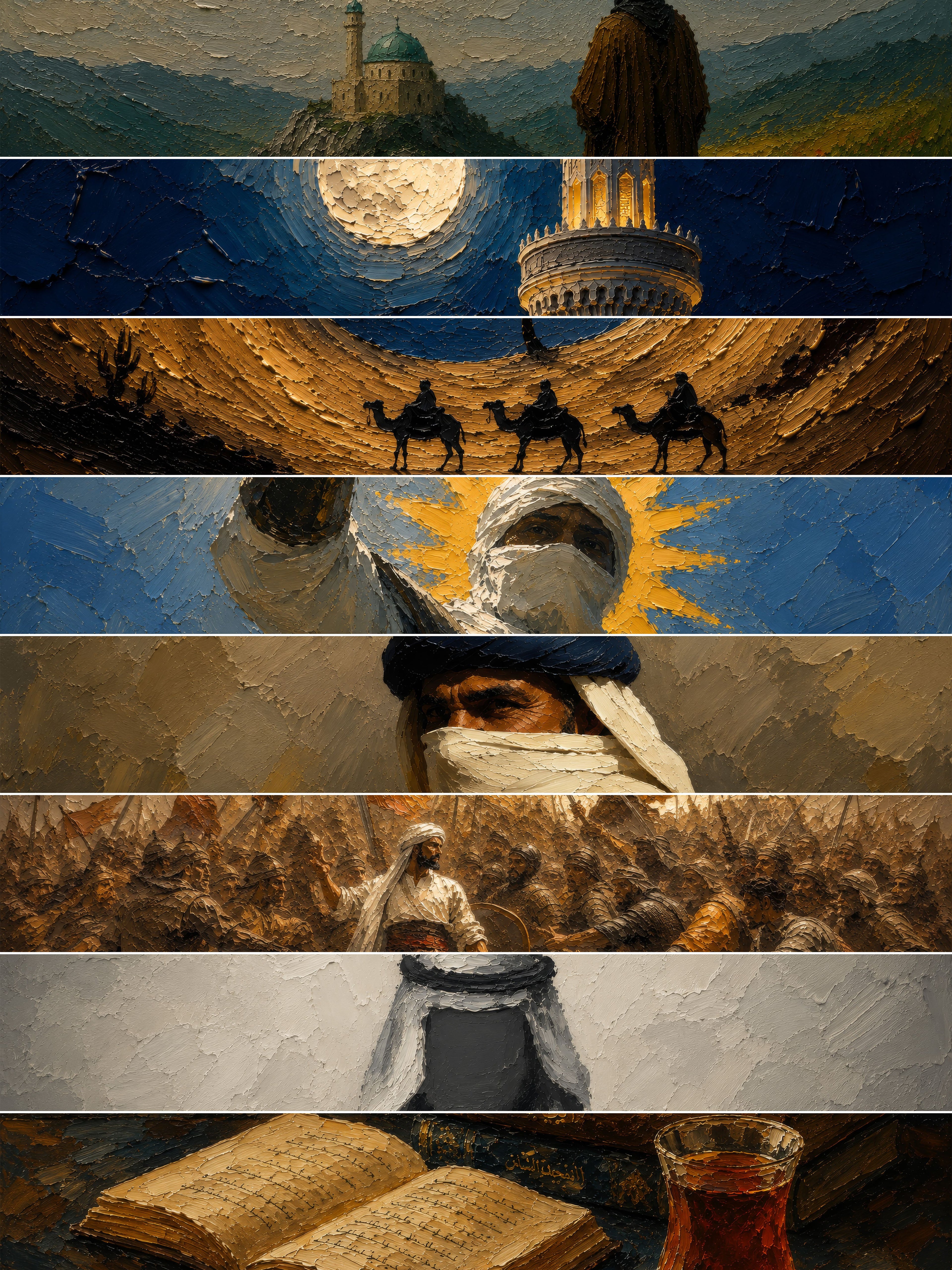 Sultan — Vol. 1 (8 Designs für jeden Bildschirm)