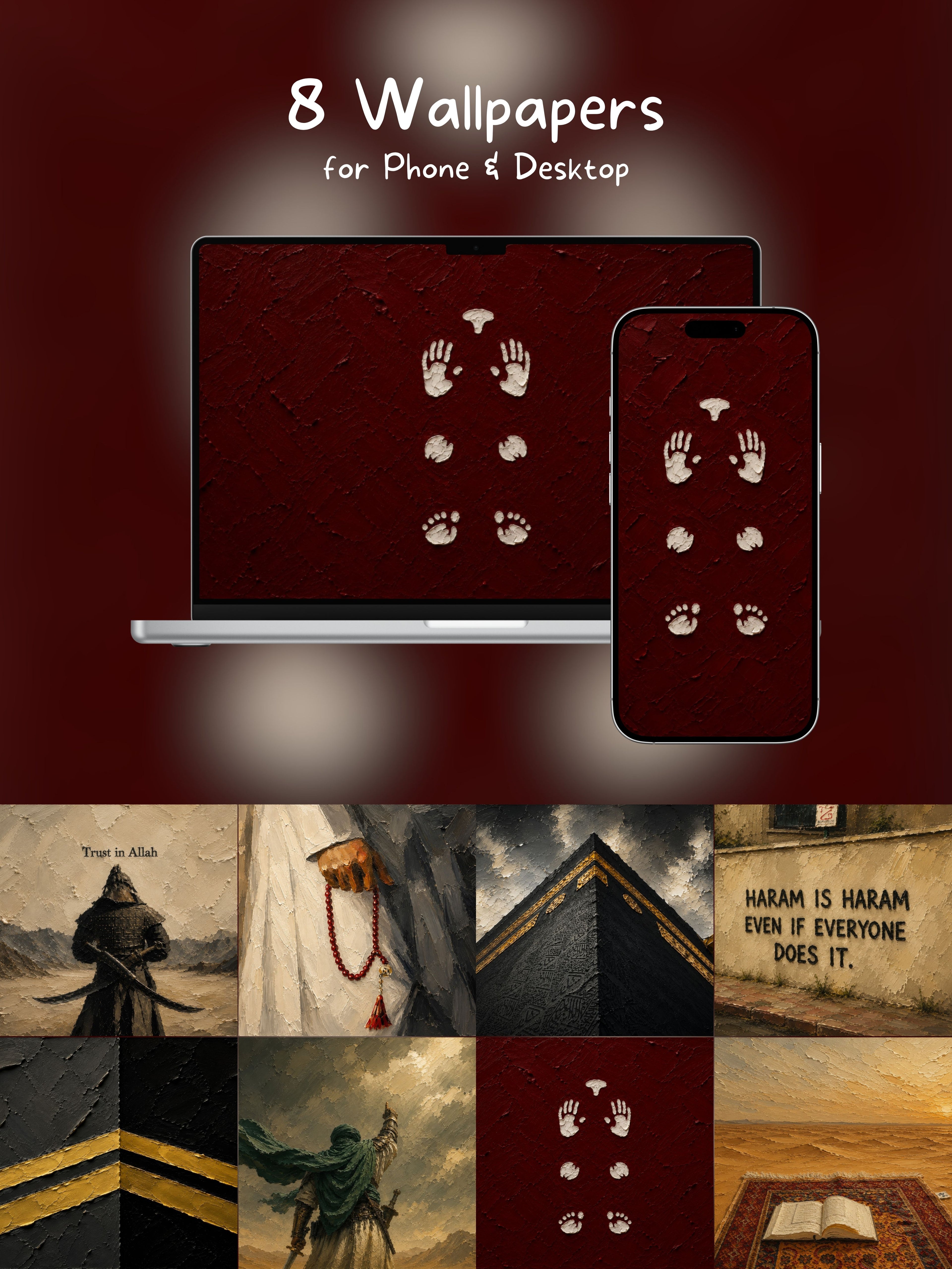 Sultan — Vol. 2 (8 Designs für jeden Bildschirm)